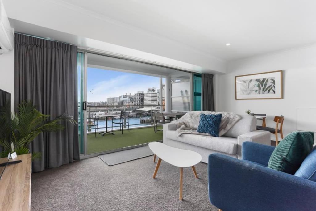 Newly Refurbished Waterfront Apartment! 3320 Auckland Luaran gambar